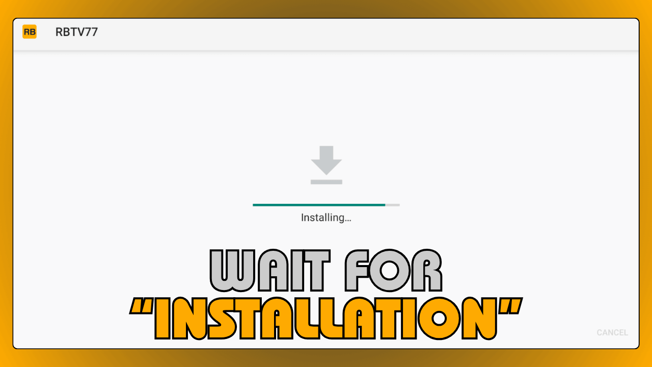 Wait for Installation